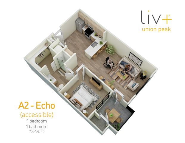Unit 1-1215 1-1215 floor plan